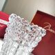 Baccarat Crystal Zig Zag Vase (25cm)