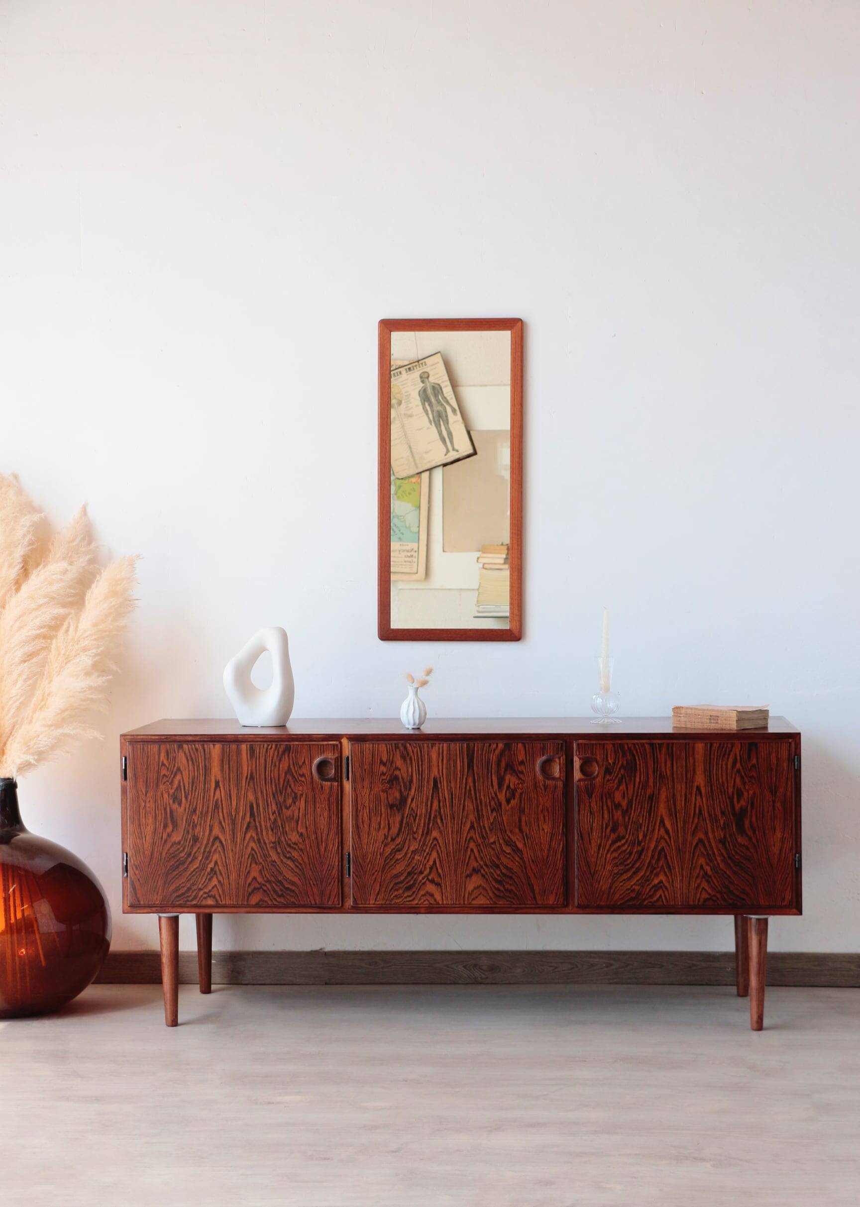 Enfilade vintage en palissandre – Design danois – Pièce unique