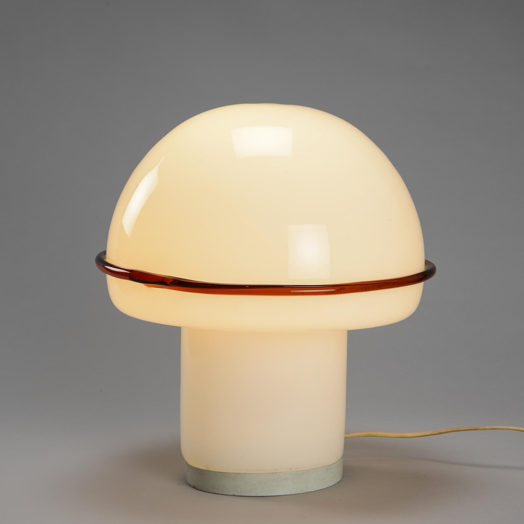 Murano glass lamp, De Majo circa 1960