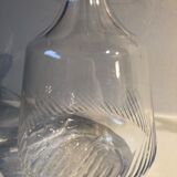 Carbed glass decanter