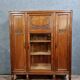 Art deco period library in blond mahogany circa 1925