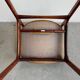 Ensemble de chaises vintage en skaï et palissandre