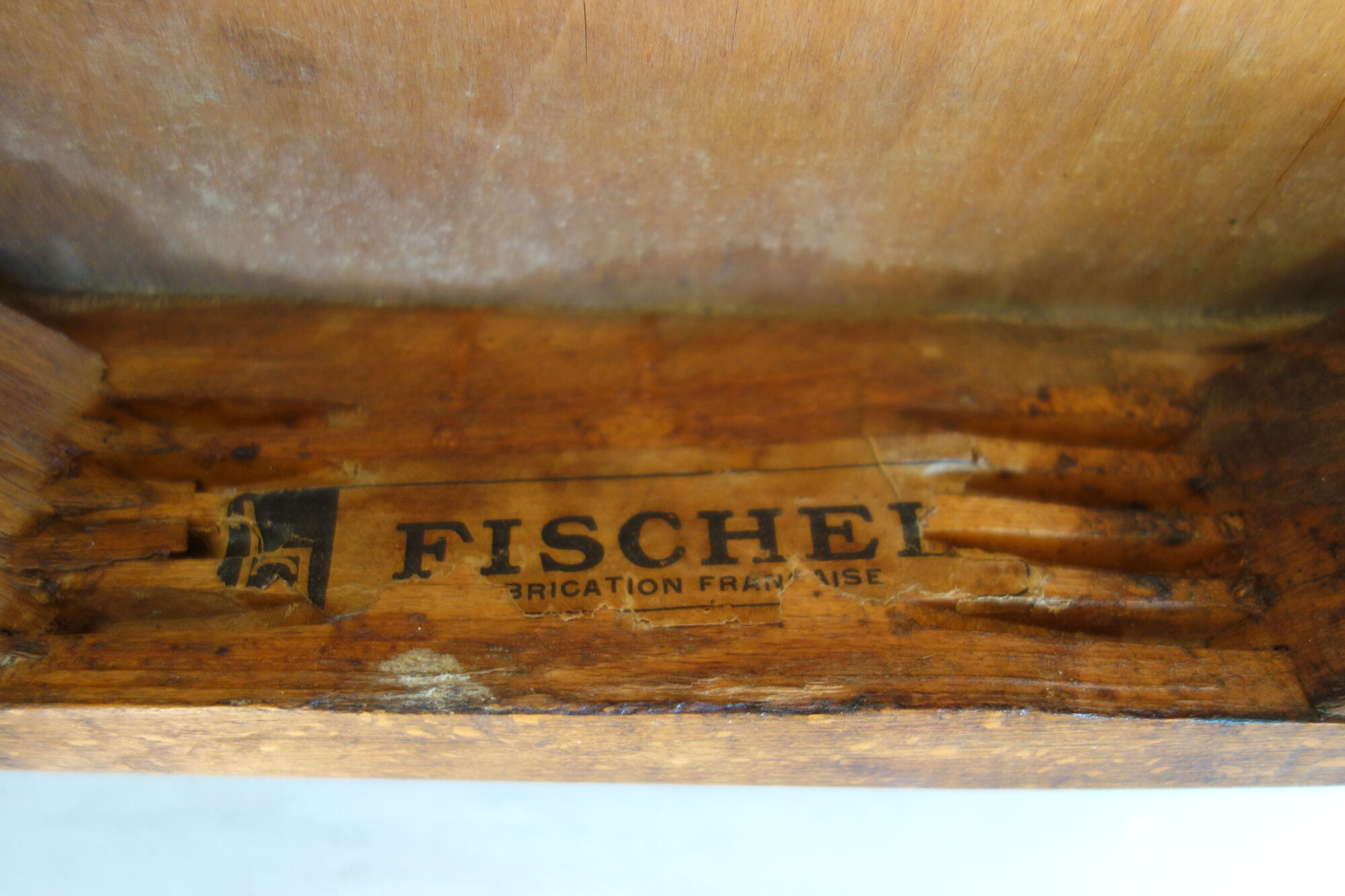 Pair of vintage Fischel bistro chairs