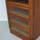 Vintage Dutch oak haberdashery cabinet / display cabinet, 1950s