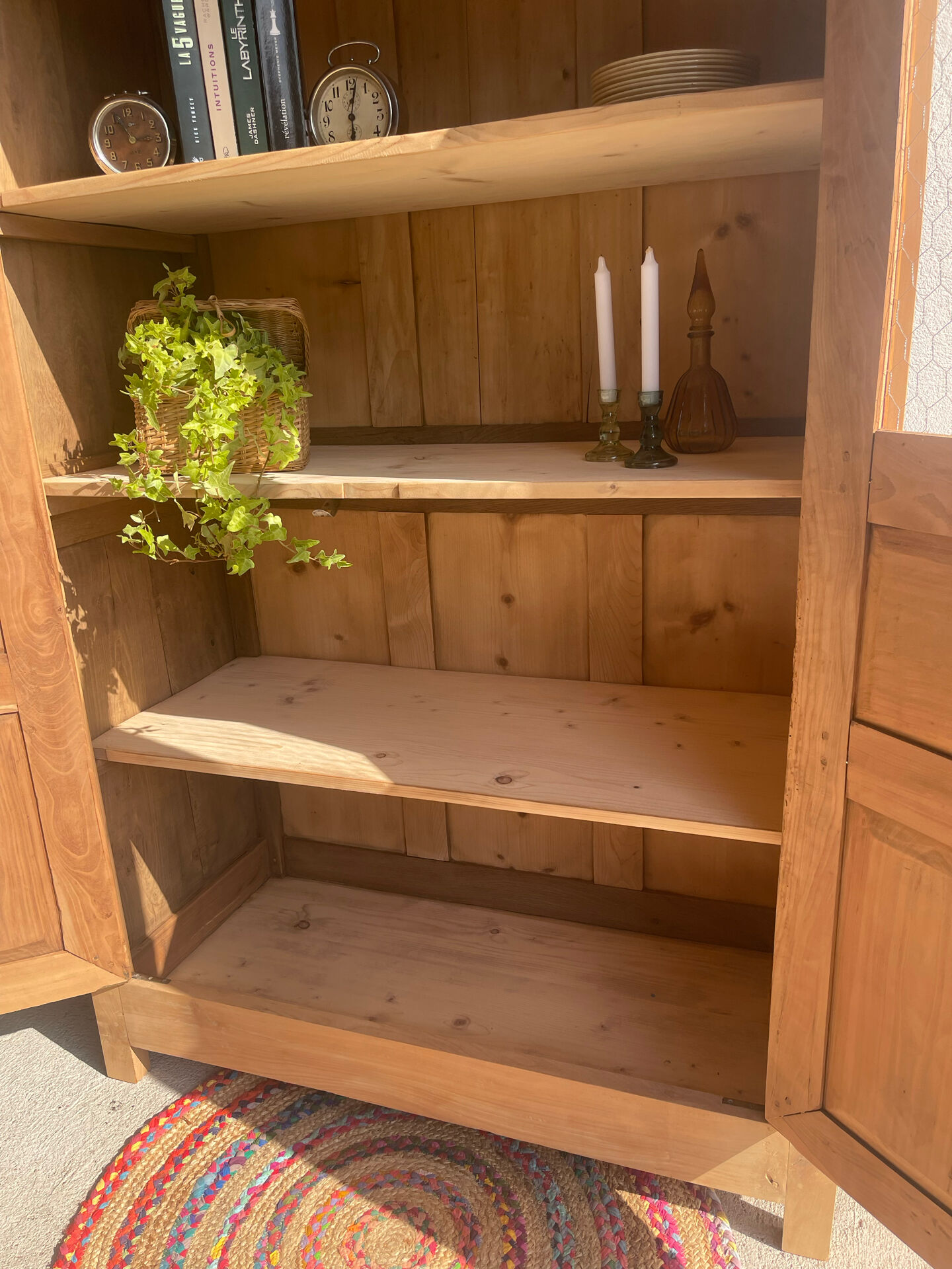Armoire parisienne /vaisselier/bibliothèque