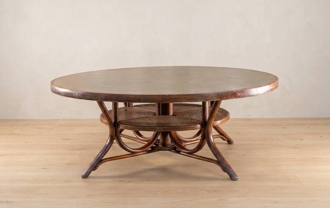 Table à manger en bois cintré, Thonet / J. & J. Kohn, vers 1900–1930