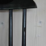 Black wooden bistro chairs