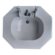 Enamelled white washbasin 1930