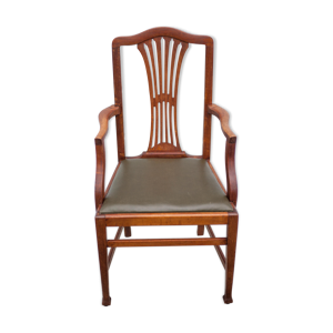 Fauteuil Art nouveau fauteuil bois