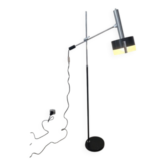 Lampadaire moderniste orientable des années 60's