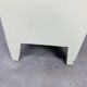 White wood convenient storage unit from the 1950s