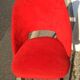 60's red soft chair