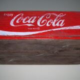 old wooden coca cola crate