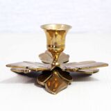 Vintage brass candle holder