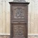 Bonnetiere - Armoire bretonne en chêne massif sculpté