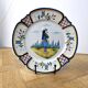 Old wall plate Character Henriot Quimper
