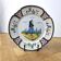 Old wall plate Character Henriot Quimper