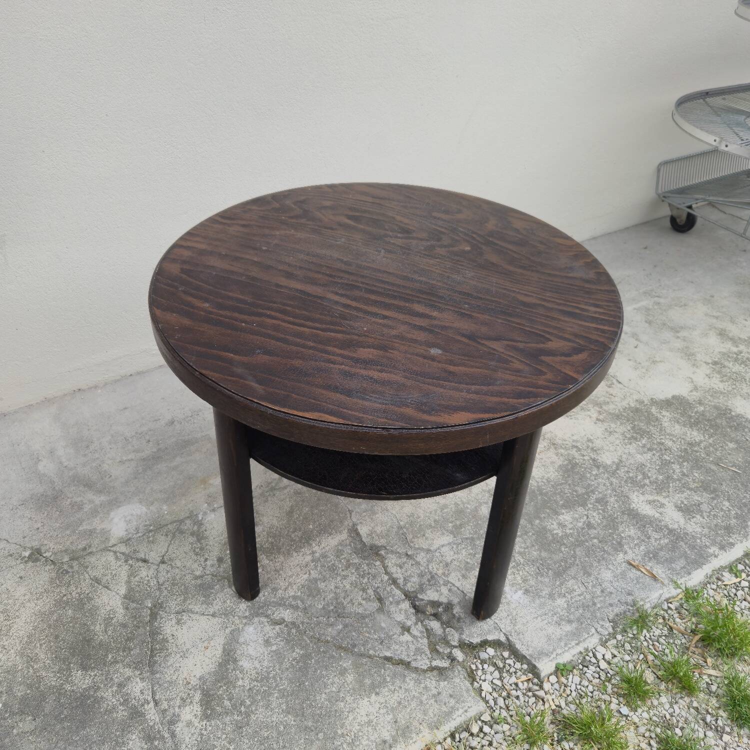 1930s Art Deco Round Coffee Table