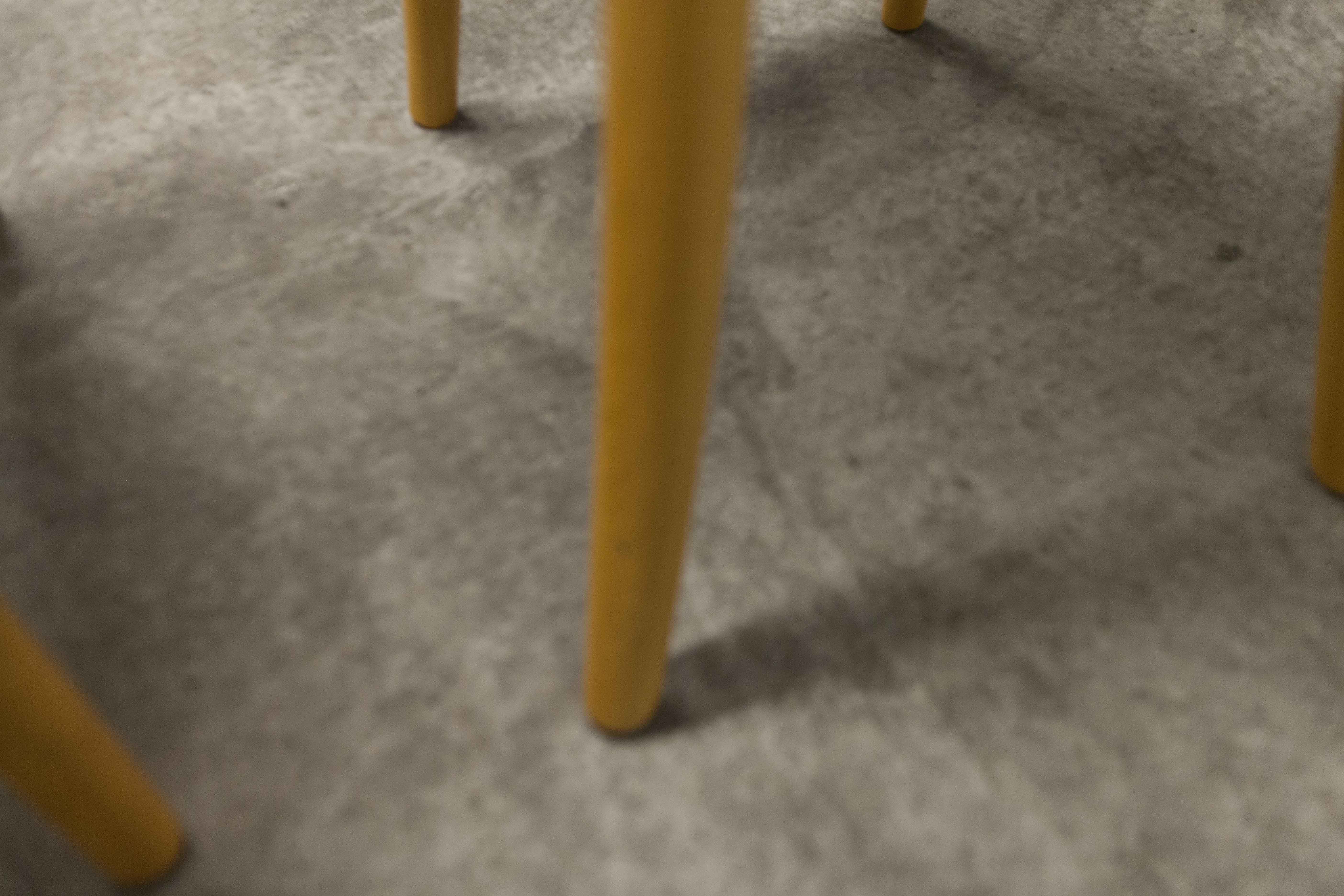set of 4 chairs bistro Baumann model "Pollen café" design Pagnon / Pelhaître 1997