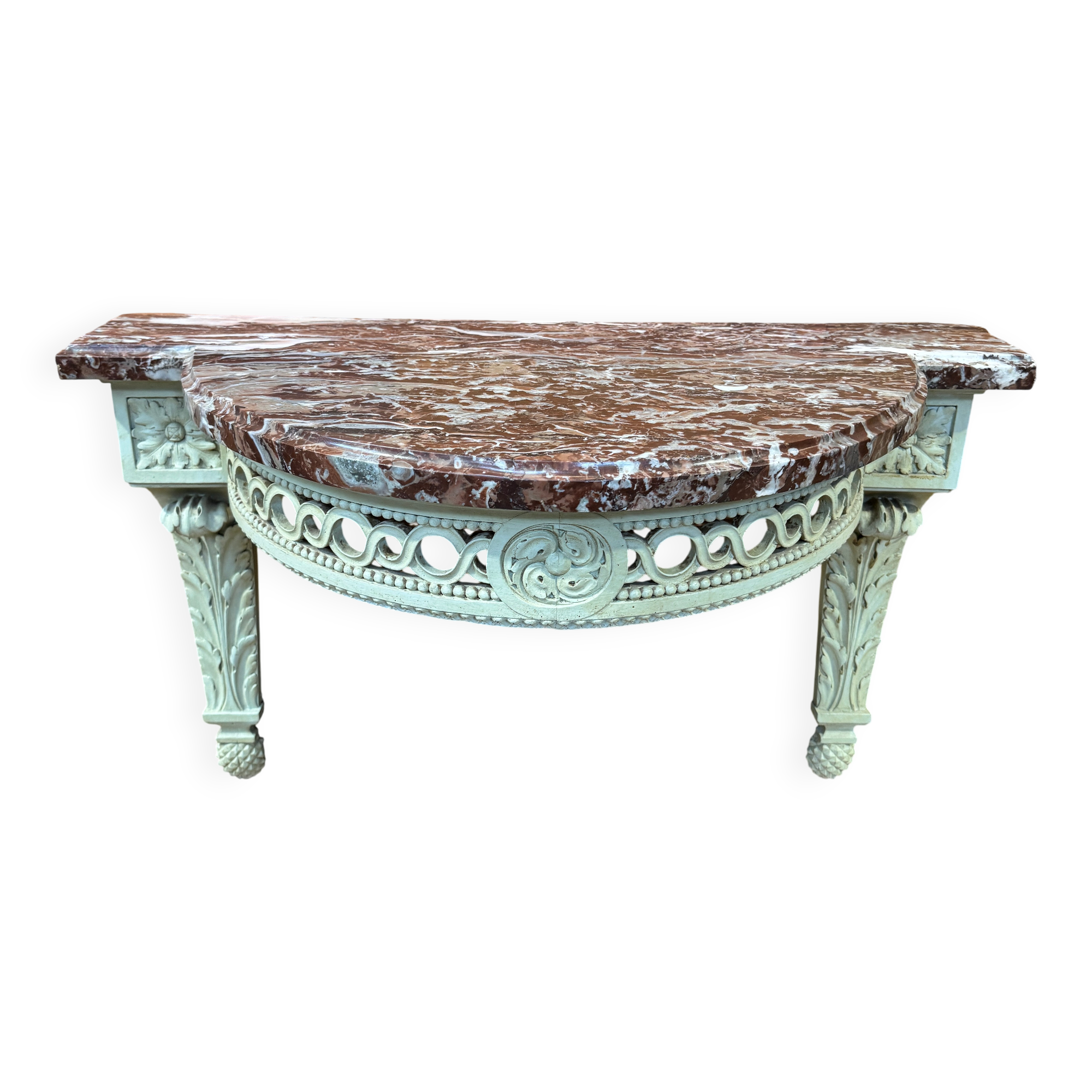 Console murale de style Louis XVI, années 1970