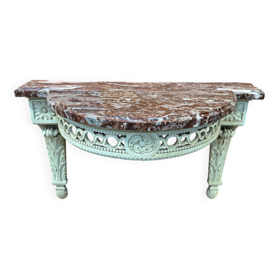 Console murale de style Louis XVI, années 1970
