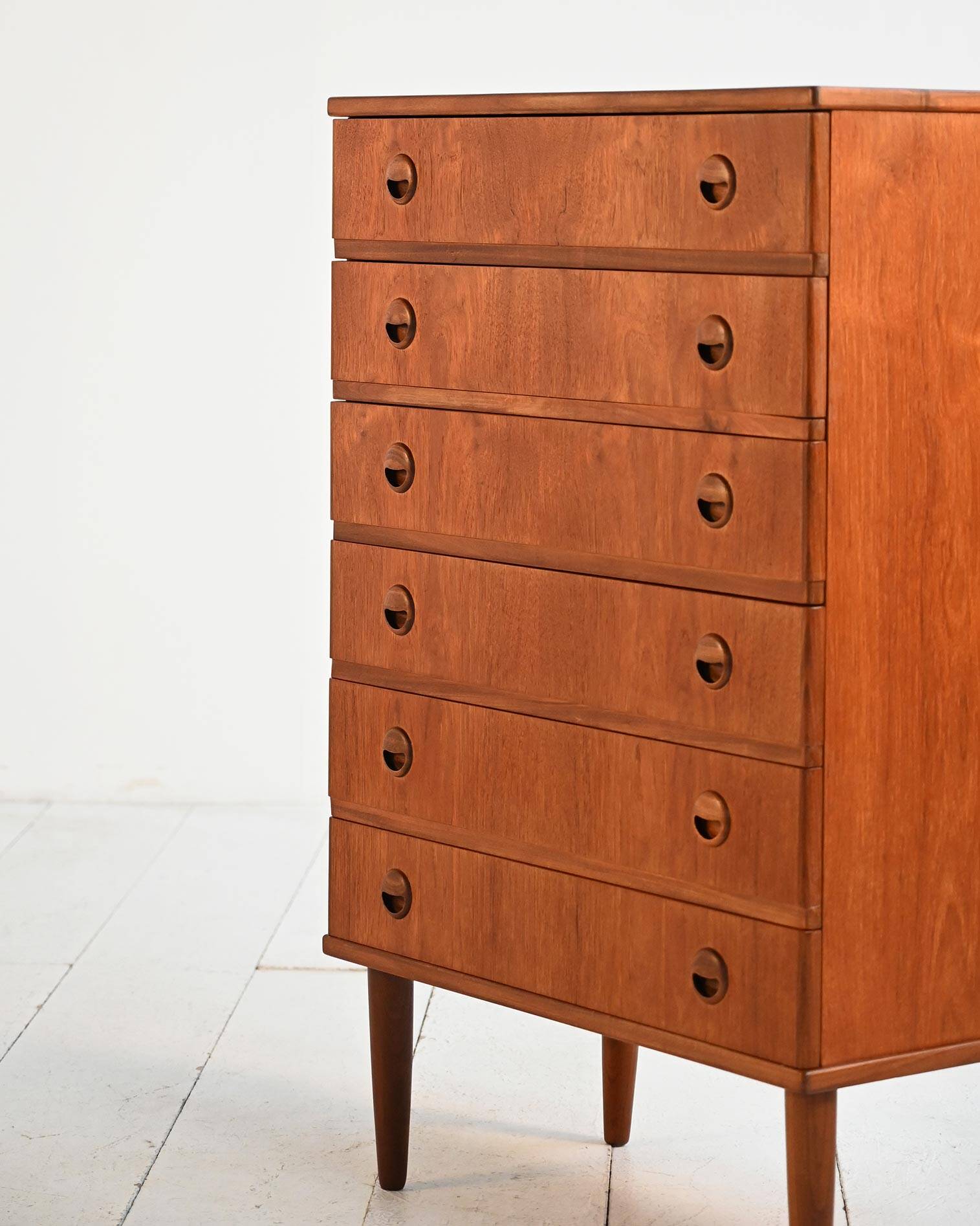 Danish Teak Chest of Drawers, 1960s