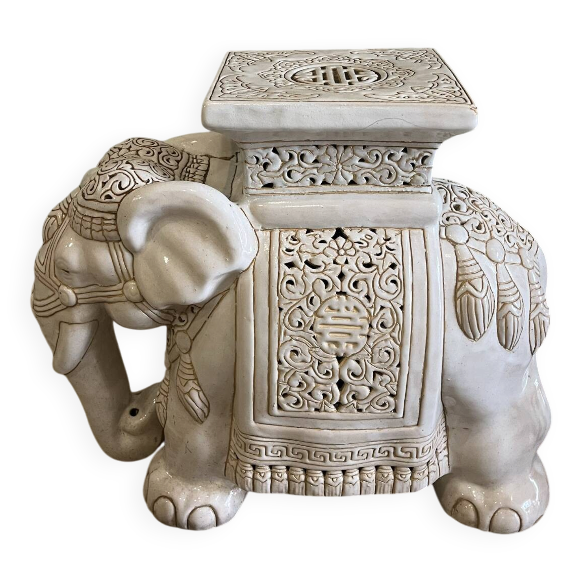 Vintage ceramic elephant