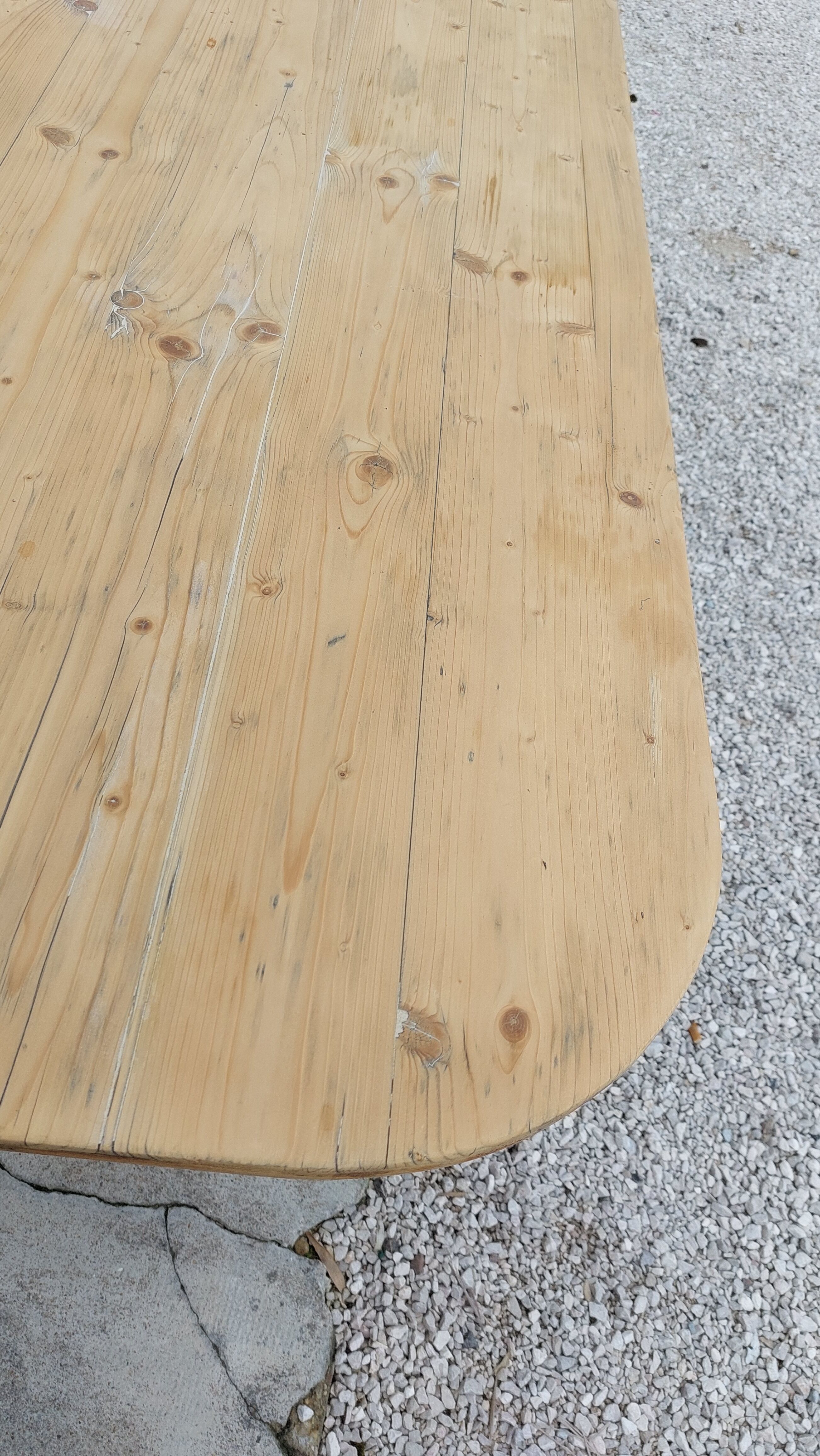 Table de restaurant bistrot en fonte -1m76