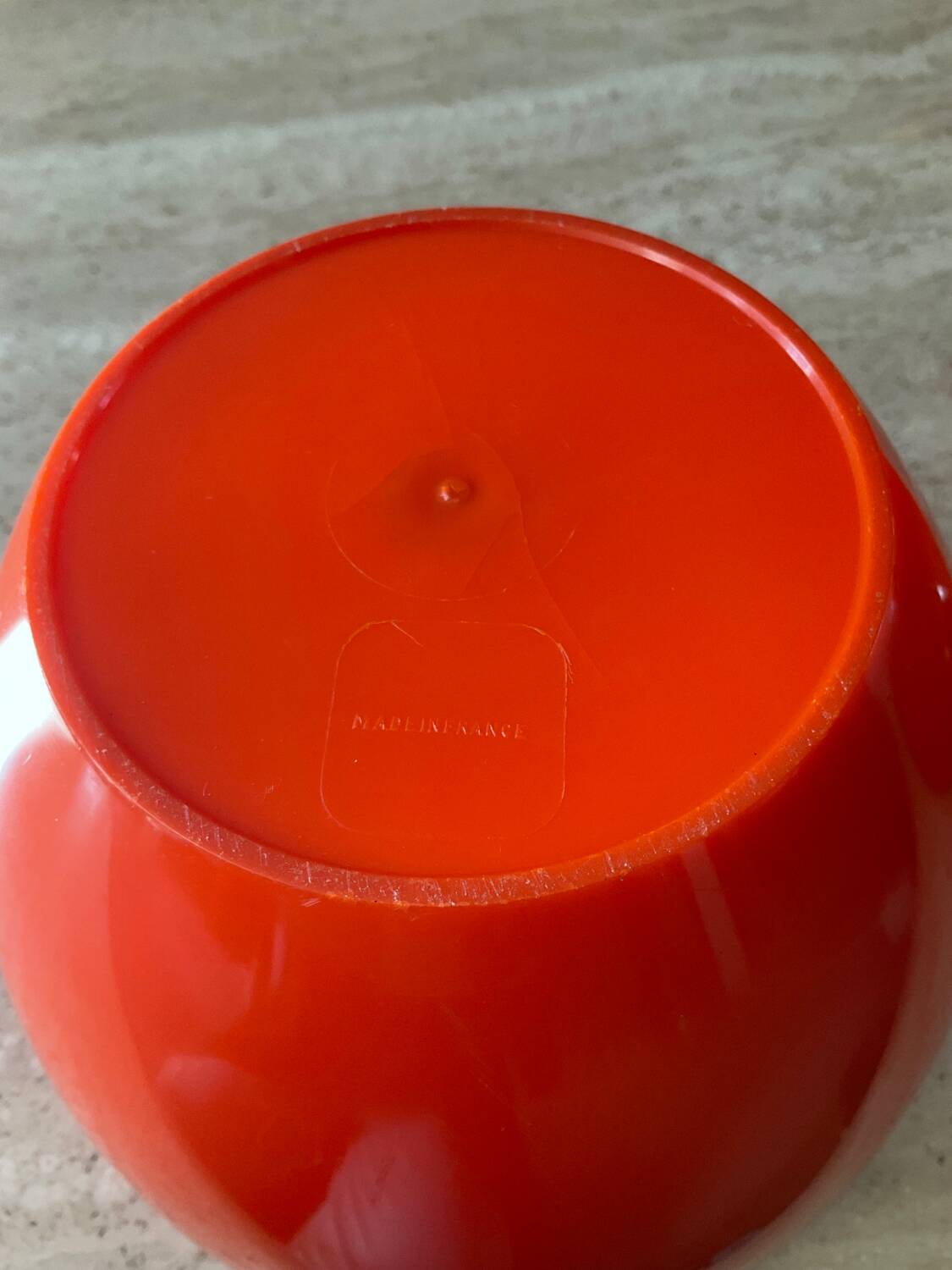 Vintage 70s Apple Ice Bucket