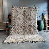 Vintage Berber wool rug, Morocco.
