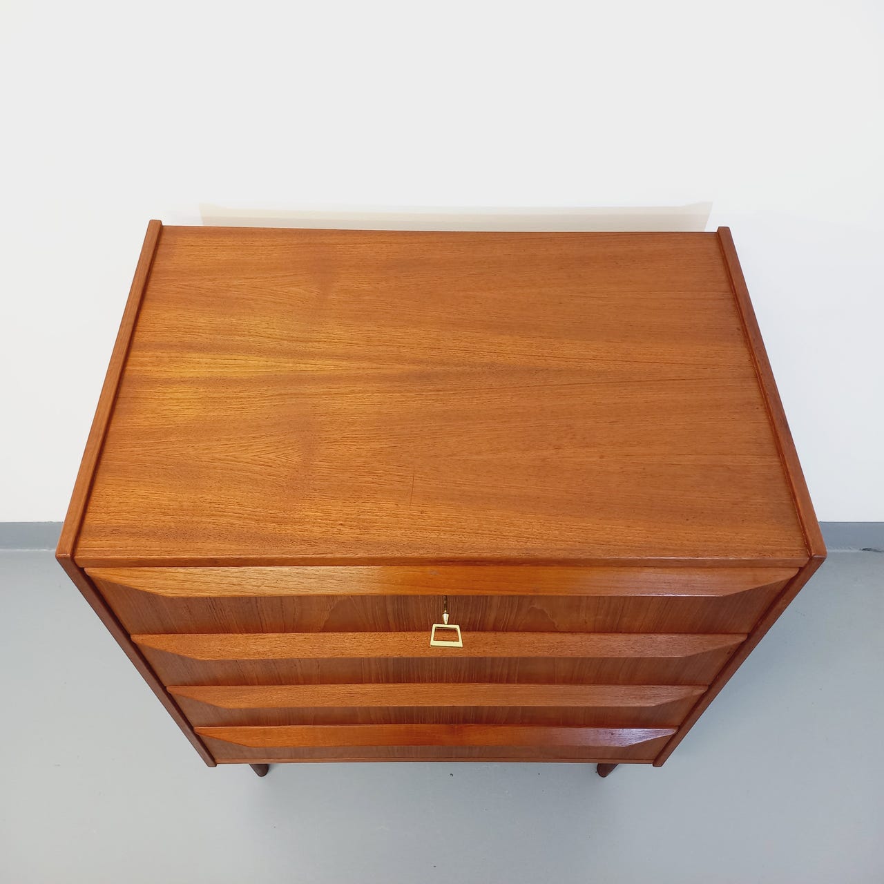 Scandinavian teak chest of drawers from the 60s