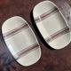 set of 2 Vintage Plates - Gien France – Model "Naples"