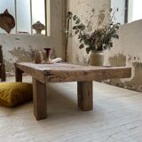 Brutally artisanal oak coffee table