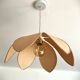 Vintage suspension with lotus flower petals