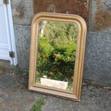 Louis Philippe gilded antique mirror