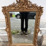 Miroir doré ancien