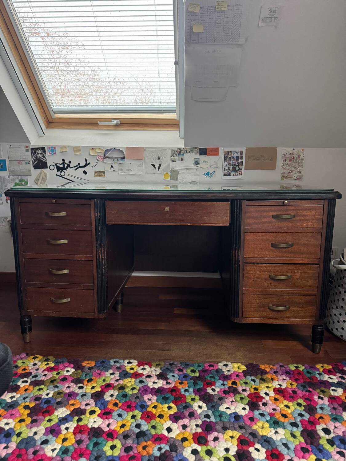 Mahogany desk