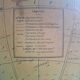 Vintage world map, old illuminated planisphere, terrestrial globe