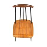 Scandinavian chair "Pia" in teak, Sandvik Möbler, Sweden, 1960