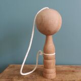 Raw wood cup and board