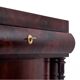 Mahogany cabinet, Northern Europe, circa 1860.