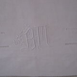 Old embroidered white Métis sheet