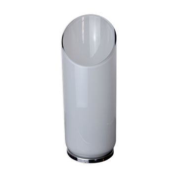Lampe Tubulaire par Murano Mazzega, verre opaque, Italie, 1960