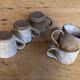 Ensemble café en grès artisanal