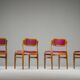Mid-Century Teak Dining Chairs by Johannes Andersen for Uldum, Set of 4