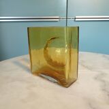 Vase Christian Tortu jaune ambré