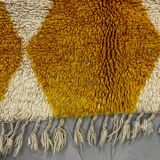 Handmade natural Berber rug 2.5x1.5 m