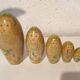 Old Russian dolls vintage young girl