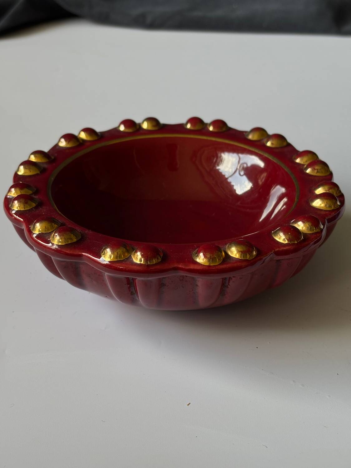 enamelled ceramic pocket emptier