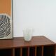 White vase, Danish design, 1970s, made in Denmark